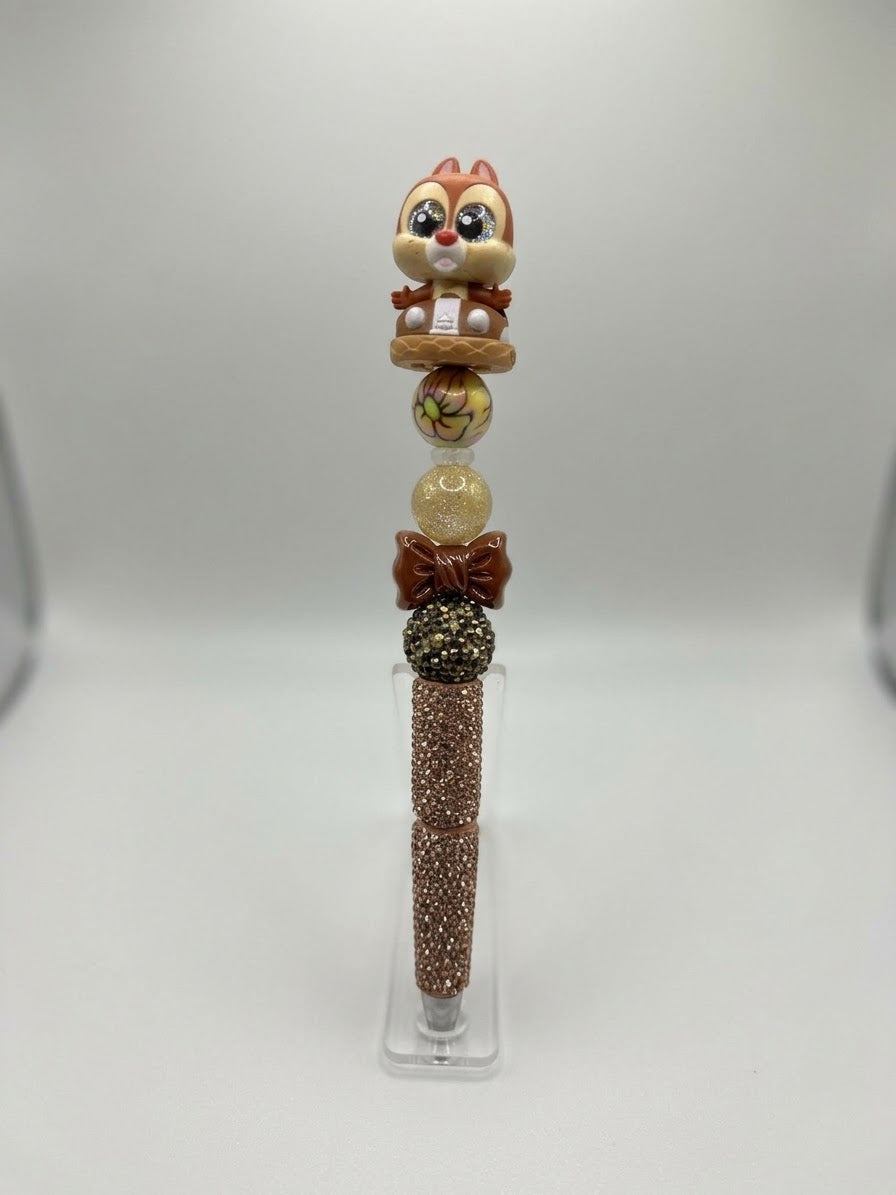Chip & Dale riding go cart doorable custom pen
