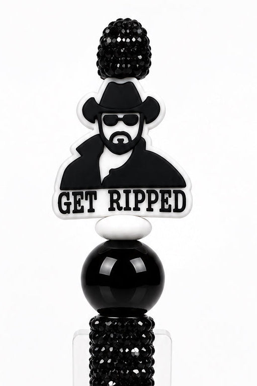 Yellow stone Rip custom pen “get ripped”