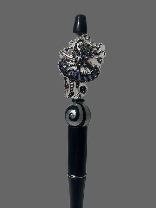 Gothic Alice themed Pens
