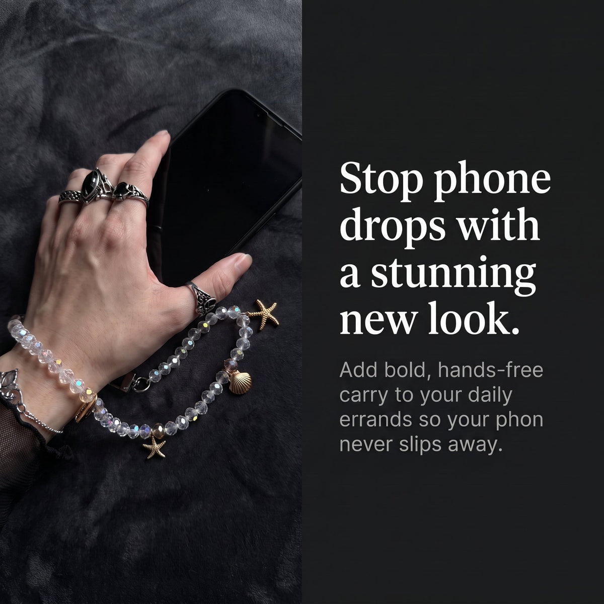 Custom Phone Chain with Charms