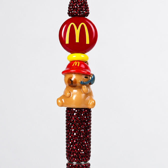 Capybara McDonald’s worker custom pen