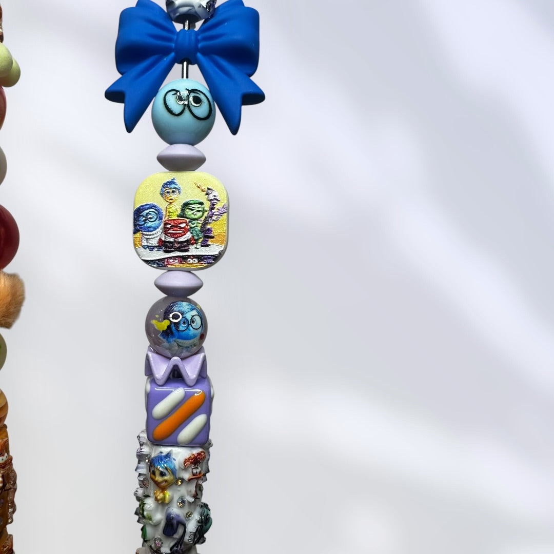 Inside out custom charmed pen