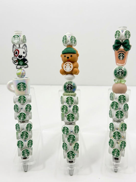 Starbucks custom embossed pen