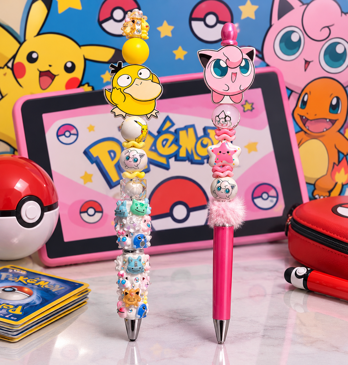 Pokemon Custom Pen and 2-in-1 Stylus set