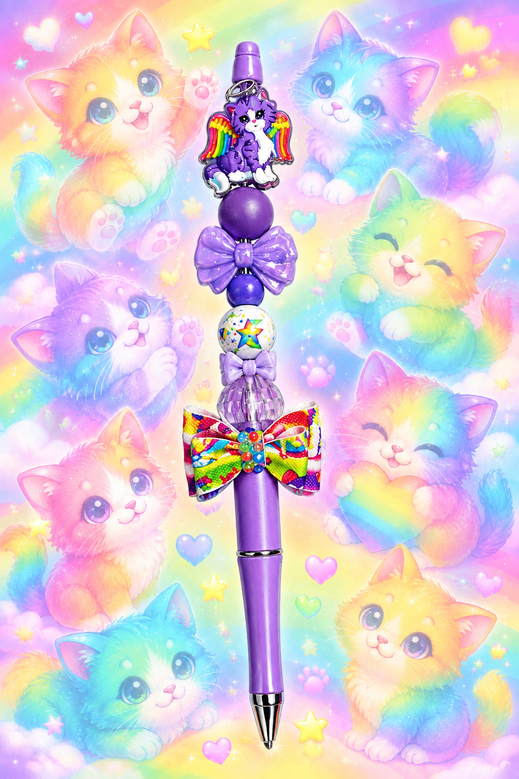 Lisa Frank Pen and key chain sets