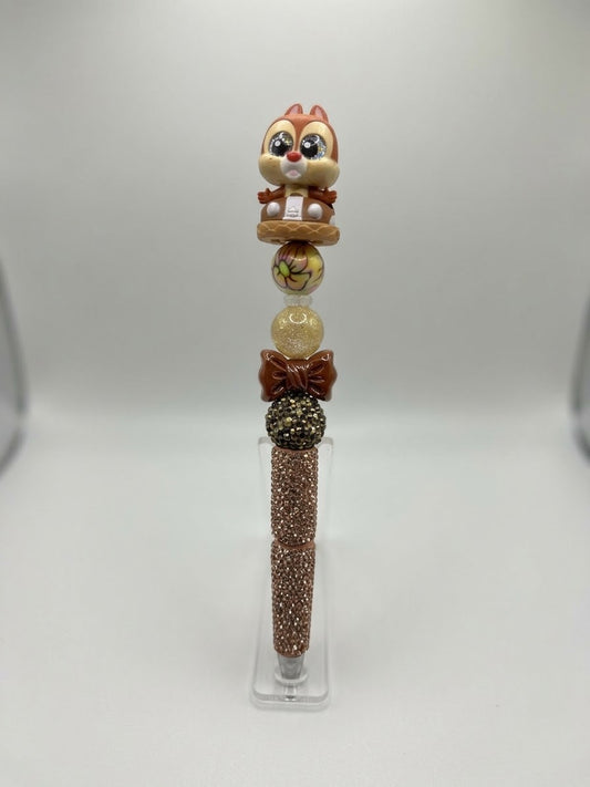 Chip & Dale riding go cart doorable custom pen