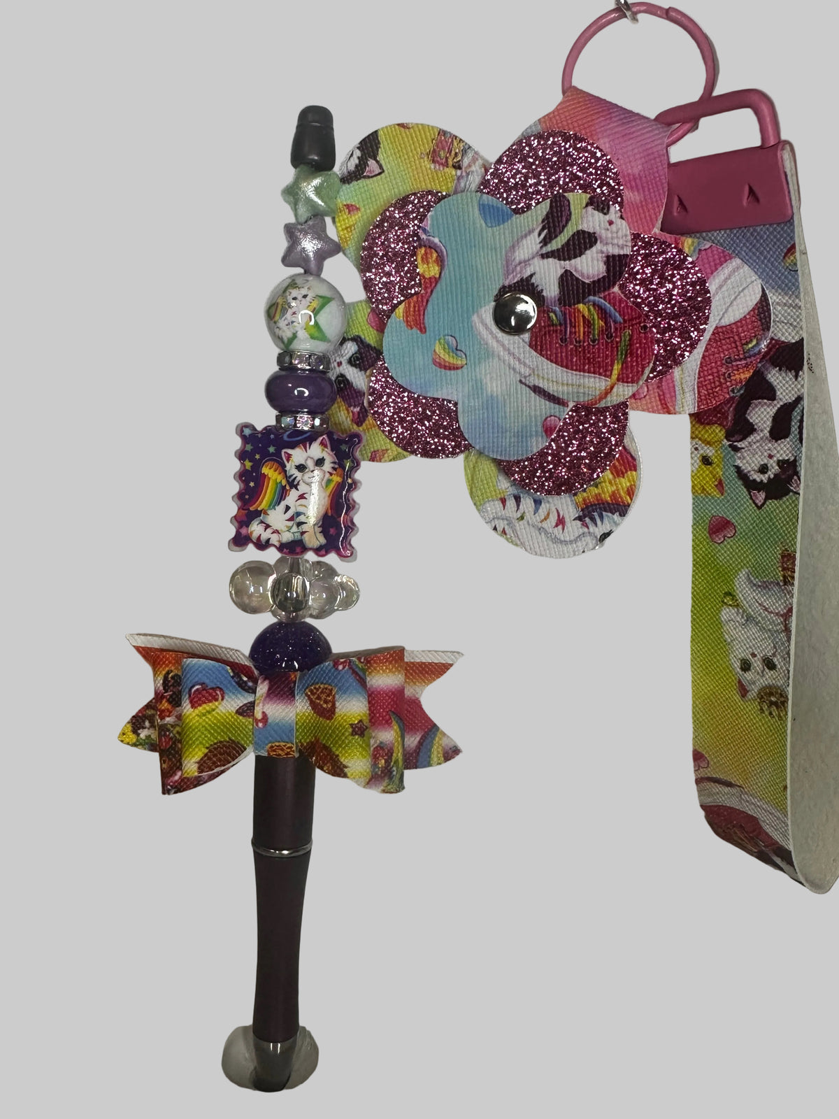 Lisa Frank Pen and key chain sets