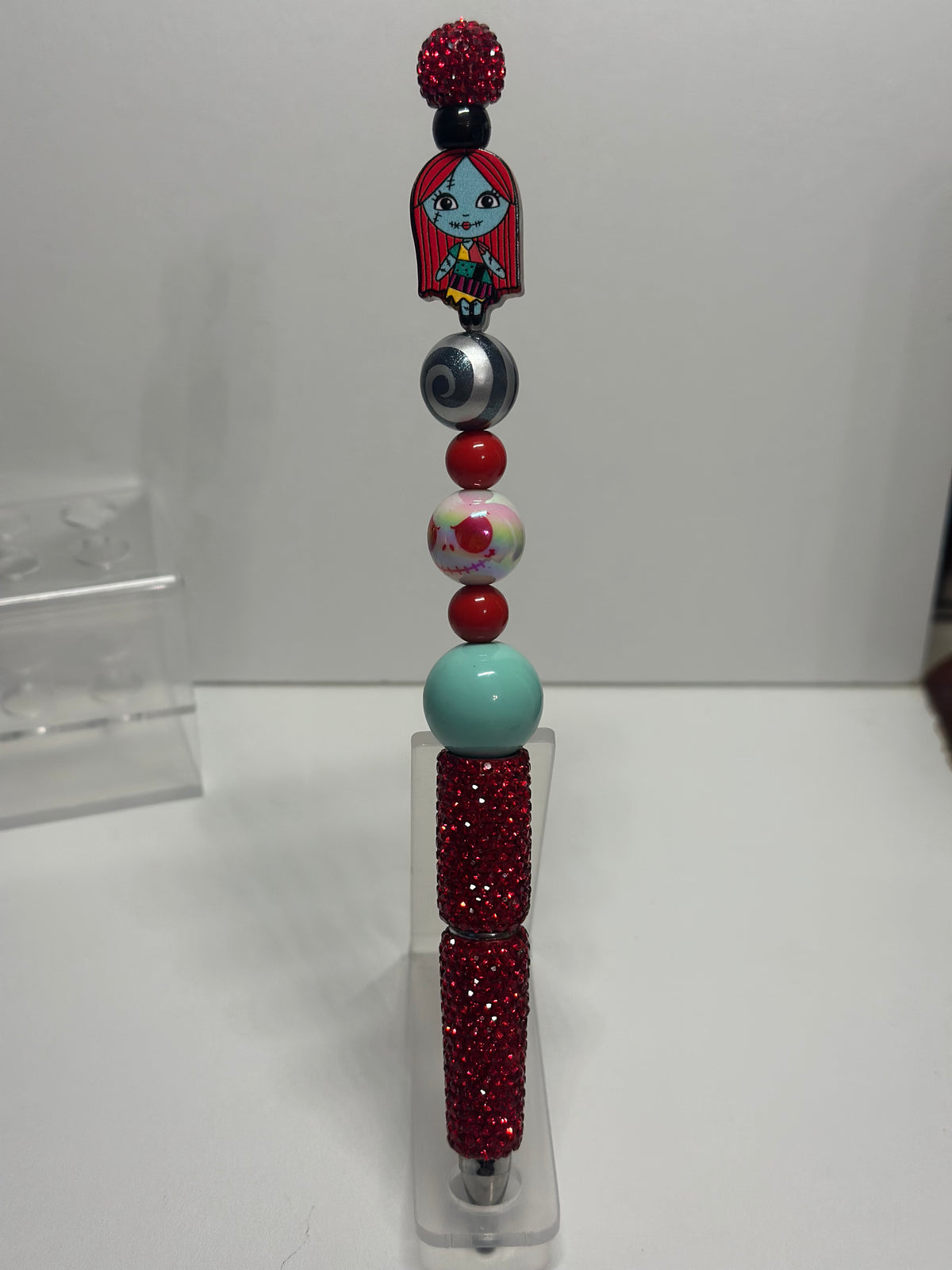 Custom nightmare before Christmas beaded pens