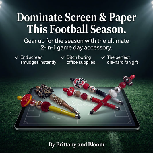 Football Team Custom Pen and Stylus Pens