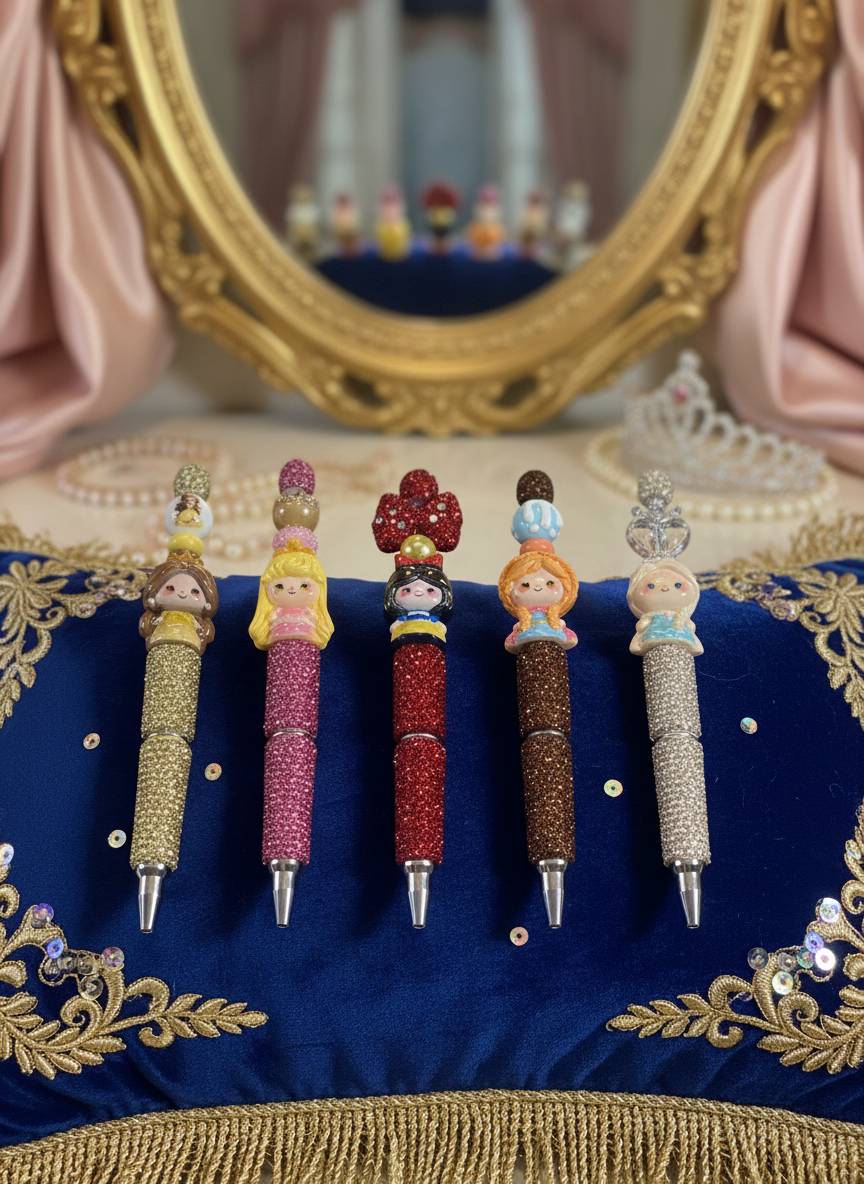 Princess Custom Pen with 3D Princess Focal