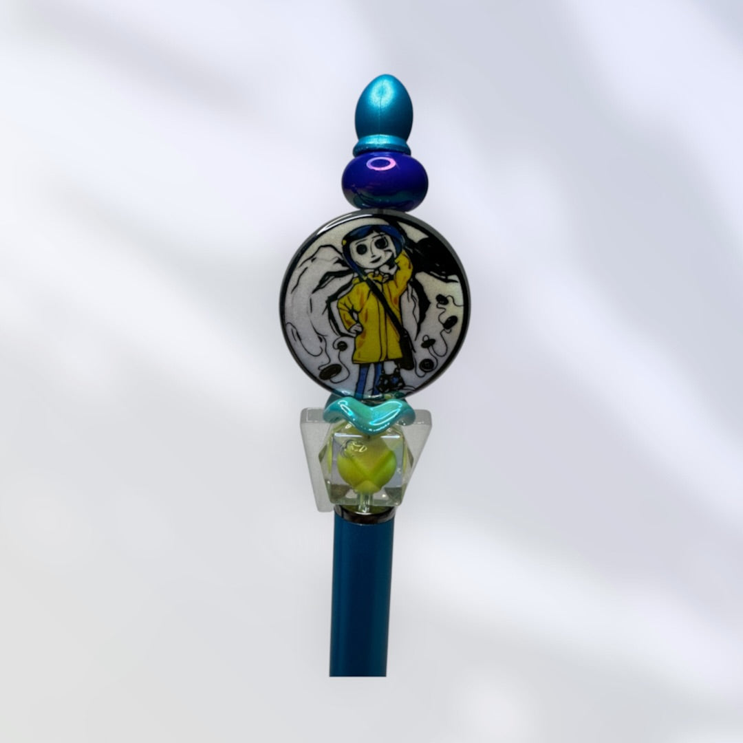 Coraline custom stylus pen