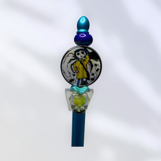 Coraline custom stylus pen