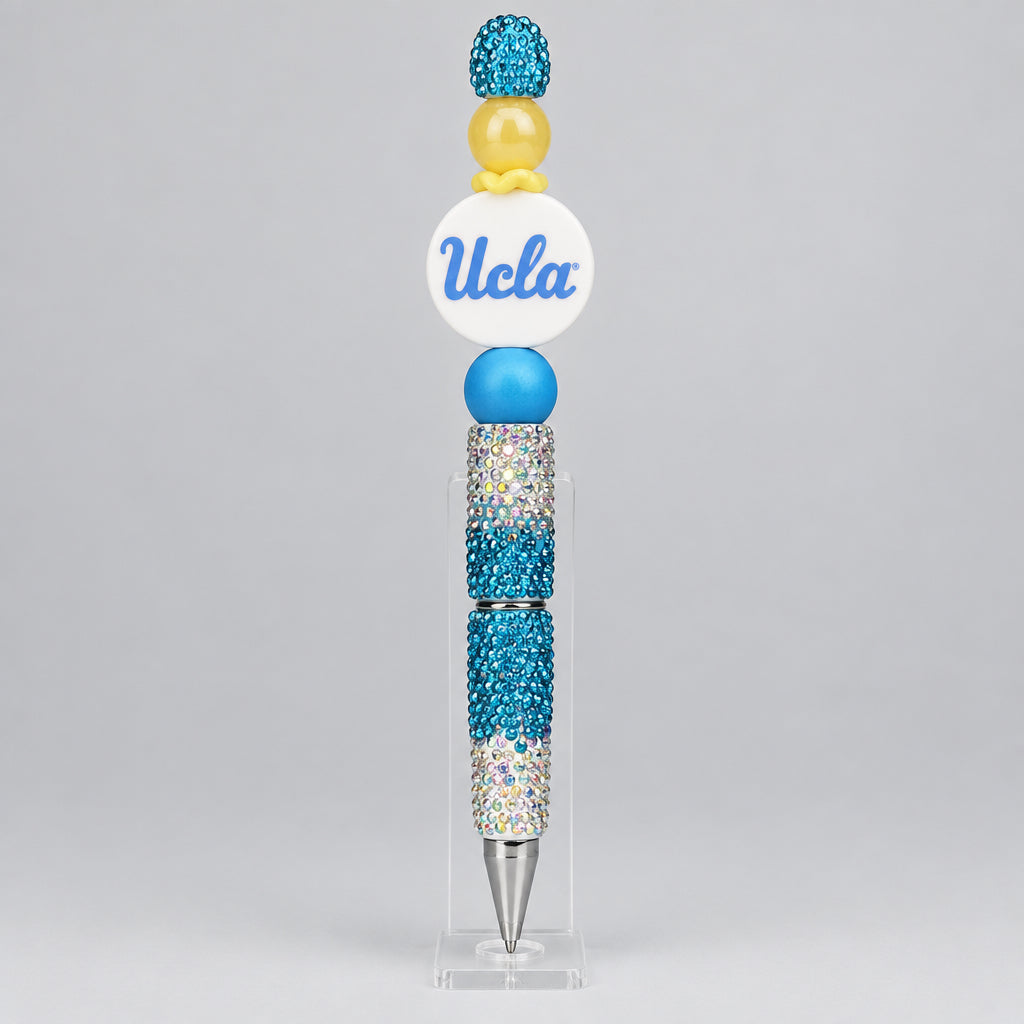 College Football Custom Pen with rhinestones