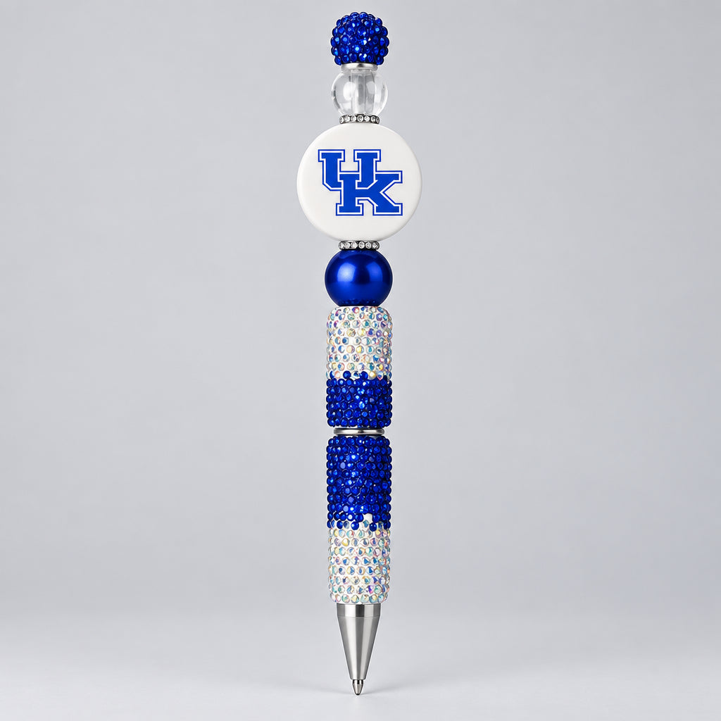 College Football Custom Pen with rhinestones