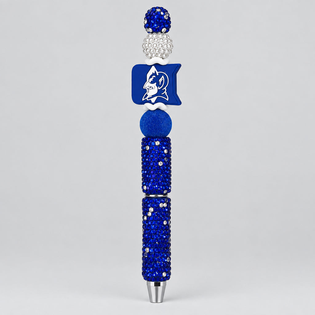 College Football Custom Pen with rhinestones