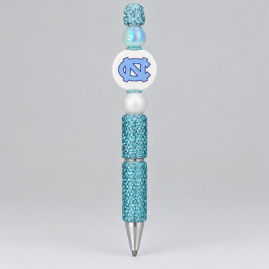 College Football Custom Pen with rhinestones