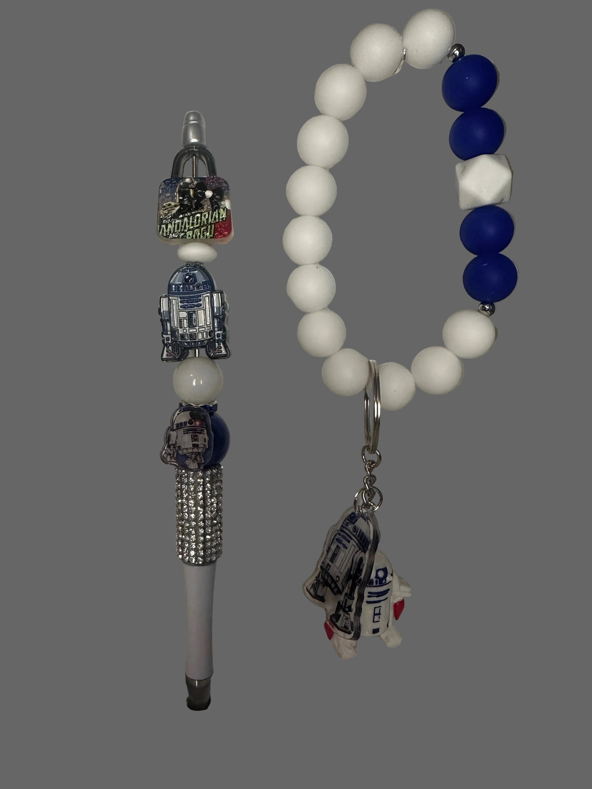 Star Wars Mandalorian Themed Pens & Matching Wristlet Sets