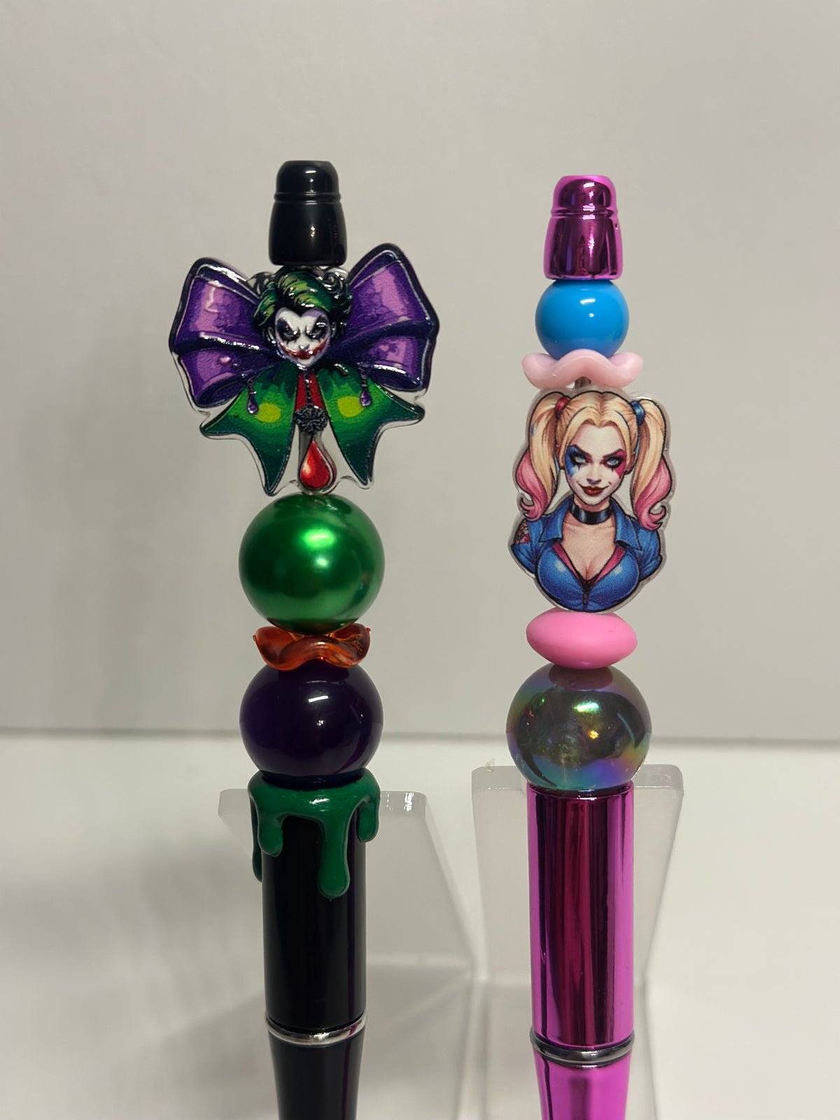 Harley Quinn and Joker Custom Pen