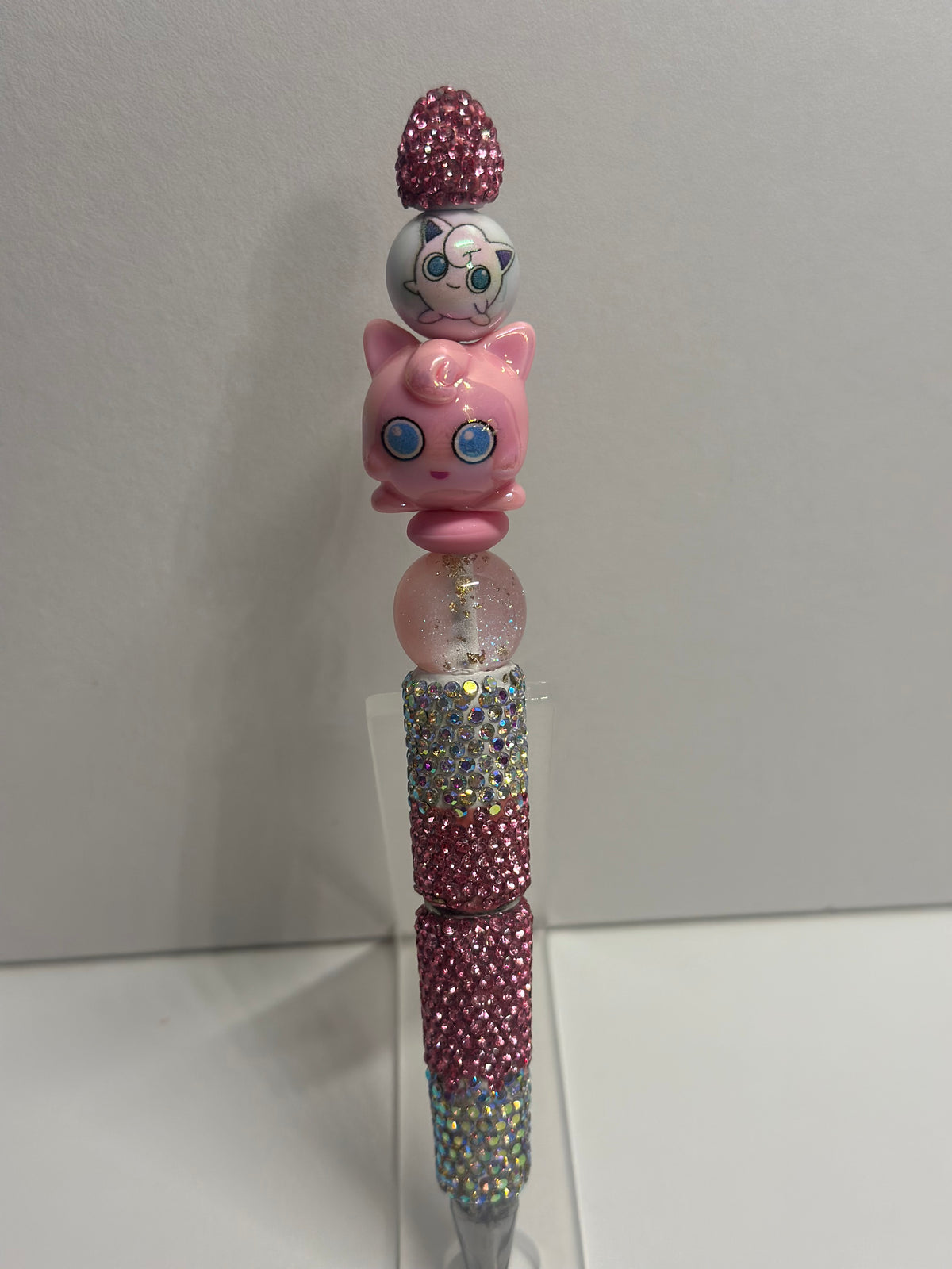 Pokémon Rhinestone Beaded Pen with 3D Focal
