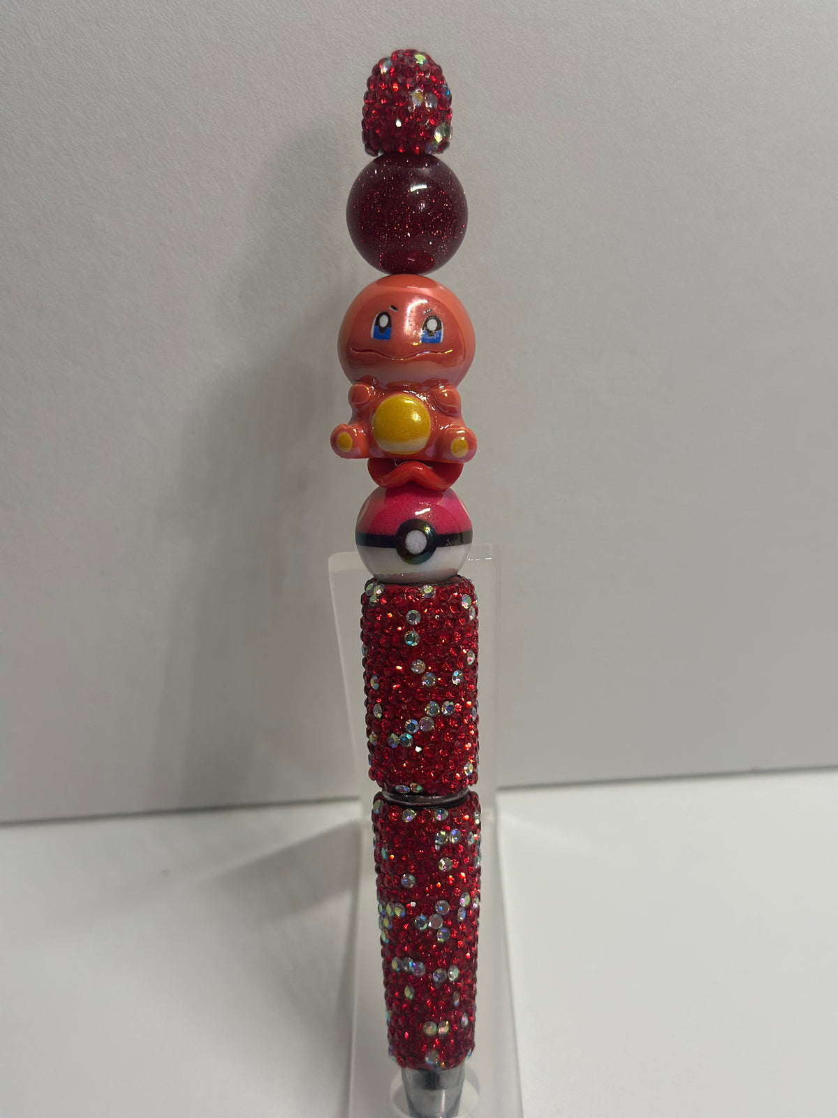 Pokémon Rhinestone Beaded Pen with 3D Focal