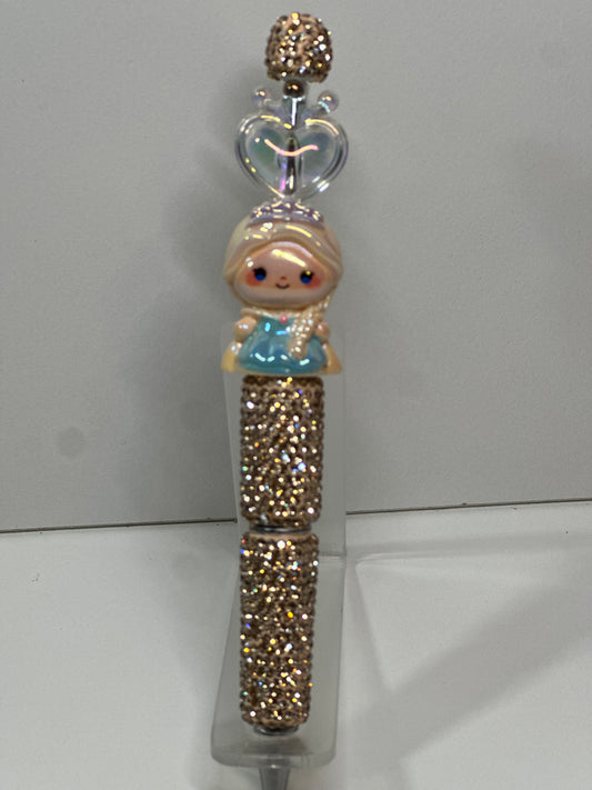 Princess Custom Pen with 3D Princess Focal