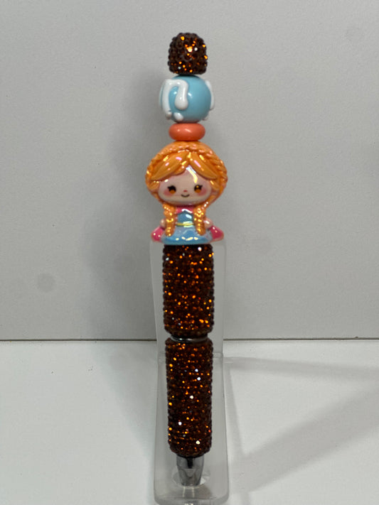 Princess Custom Pen with 3D Princess Focal