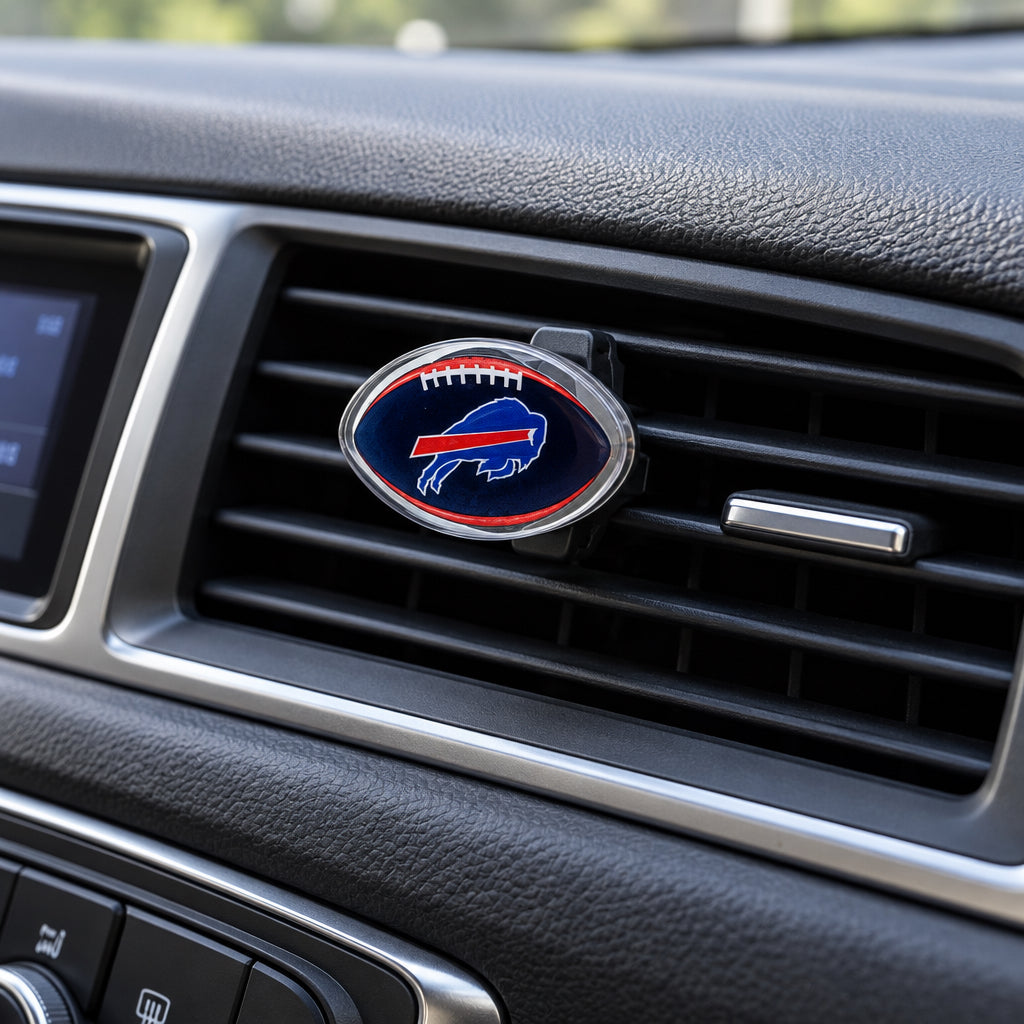 Custom NFL Team Car Freshener vent clip