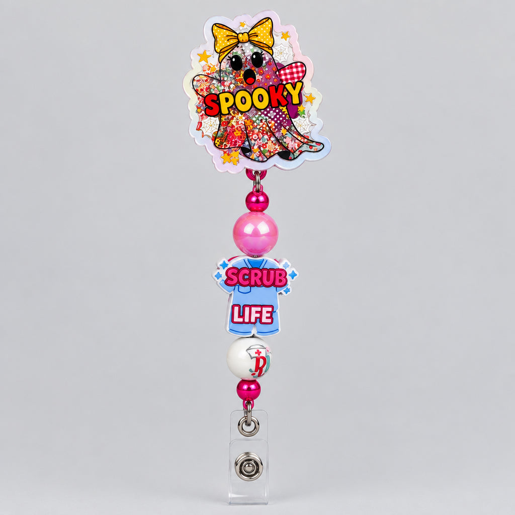 Soda Nurse RN ID Badge Reels