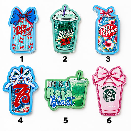 Soda Nurse RN ID Badge Reels