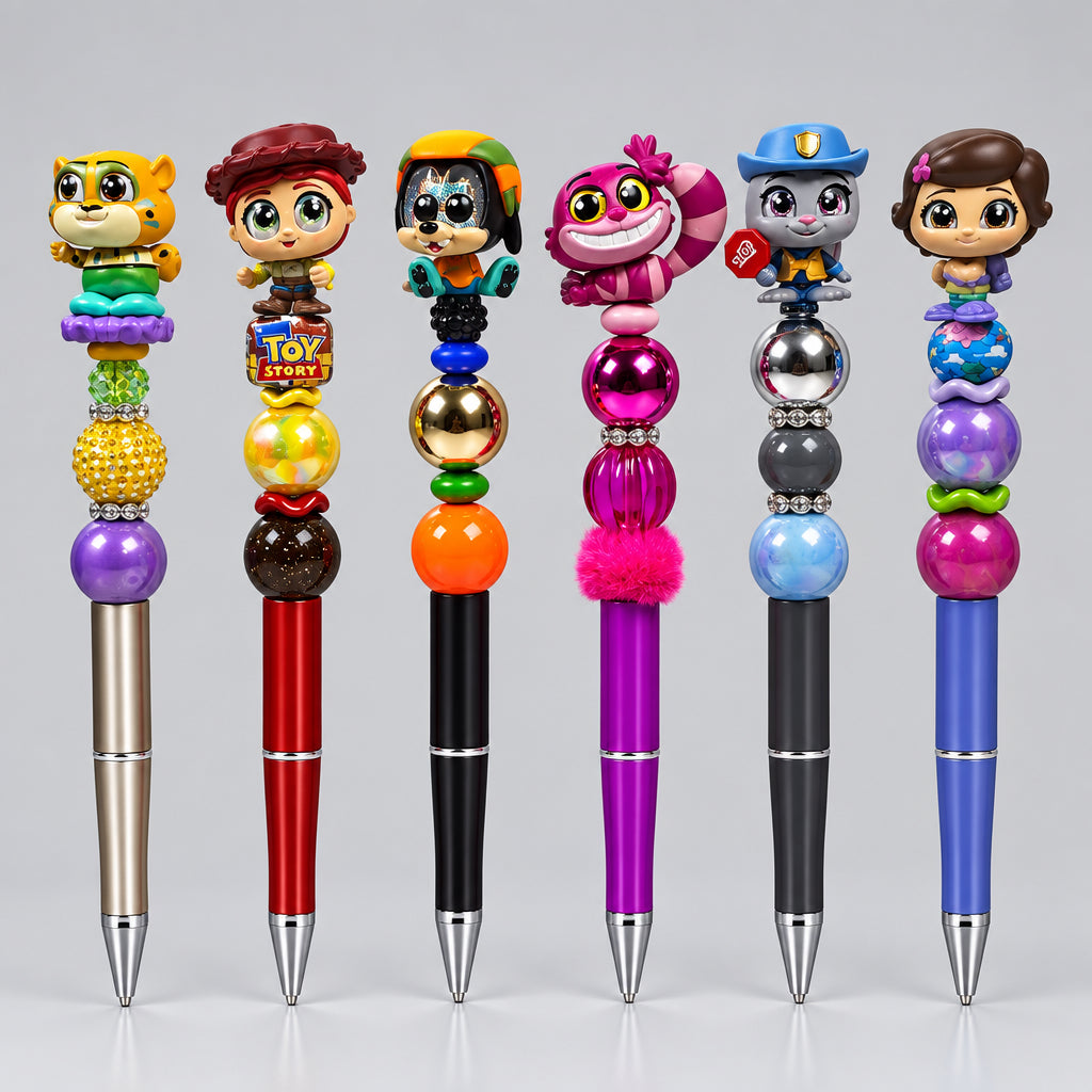 Disney Doorables Custom Beaded Pens