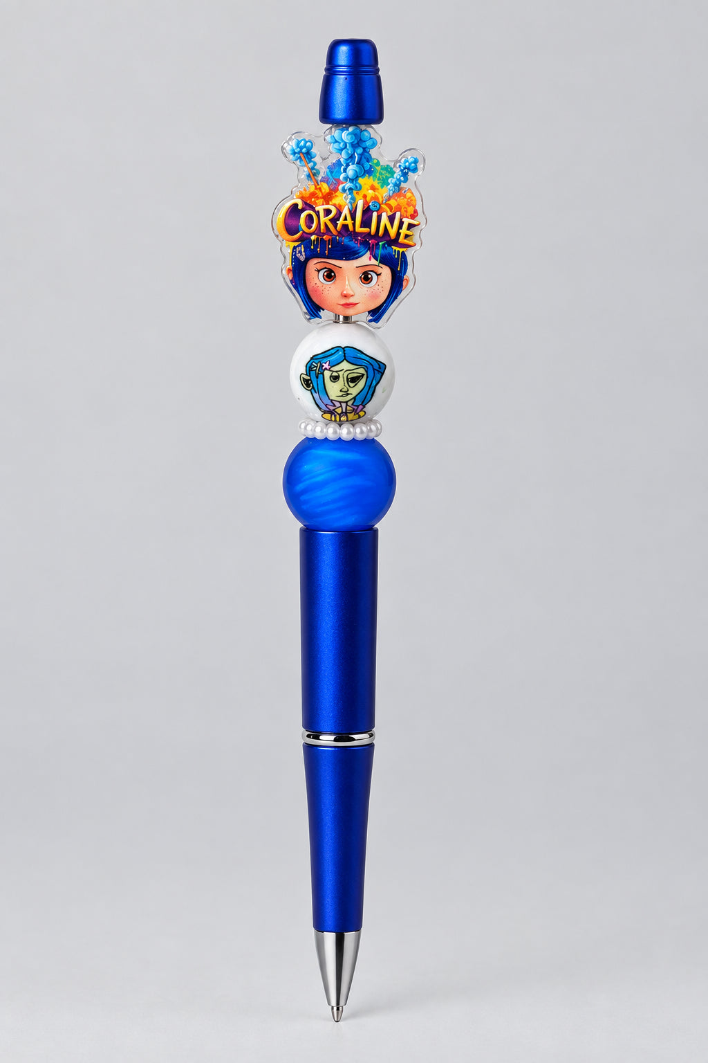 Coraline themed Pens