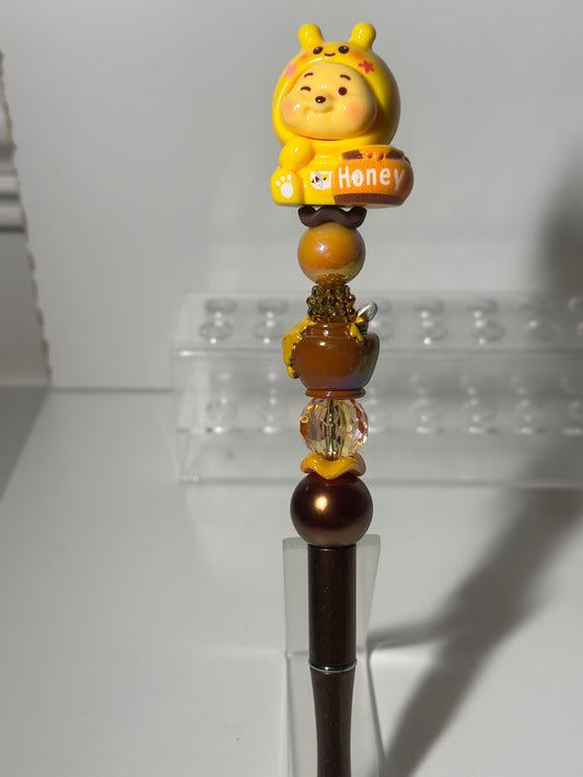 Winnie the Pooh Themed pens & Wristlets