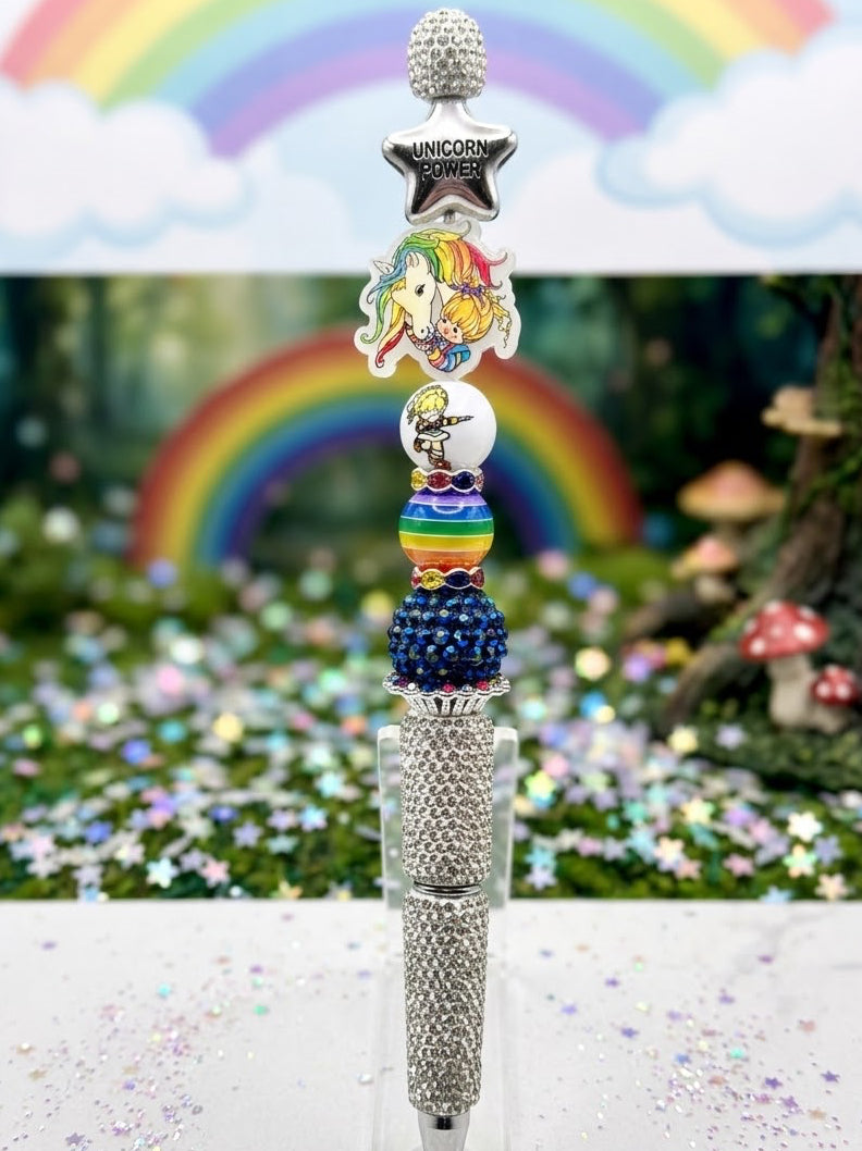 Rainbow Bright Themed Pen
