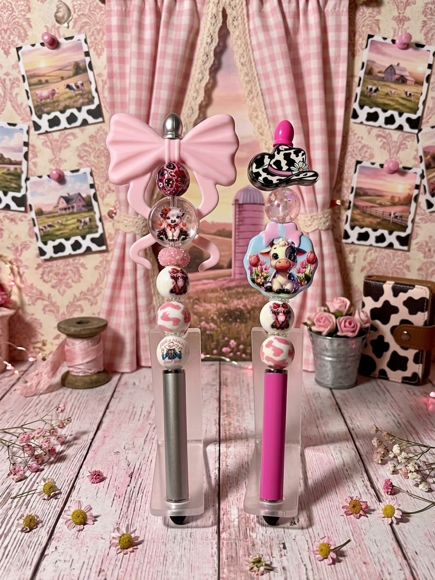 Adorable Country style Pens / Stylus Pens #Highland Cow