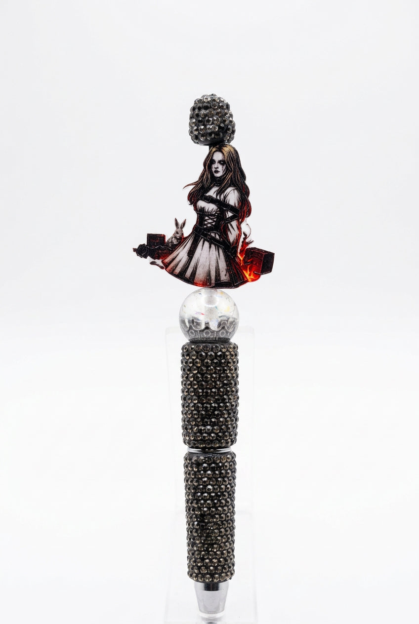 Gothic Alice themed Pens