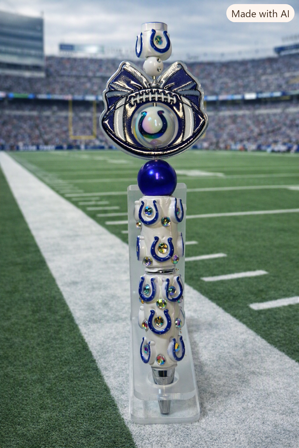 NFL Custom Pens with Embossed Charmed Barrel