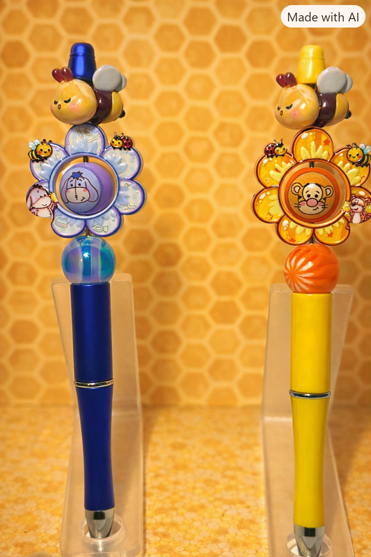 Eyesore and Tigger Spinner Pen Set- Winnie the Pooh